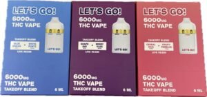 NYB Lets Go Disposable Blue Dream White Runtz