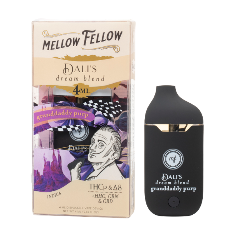 Mellow Fellow Dream Live Resin Disposable 4ML- Grandaddy Perp